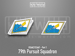 Kitsworld SAV Sticker - USAAC/USAAF - 79th Pursuit Squadron 